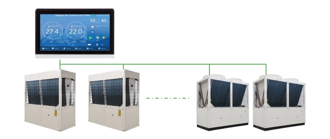 Modular heat pump Inverter MCU-YHI series | HVAC systems from Mycond ...