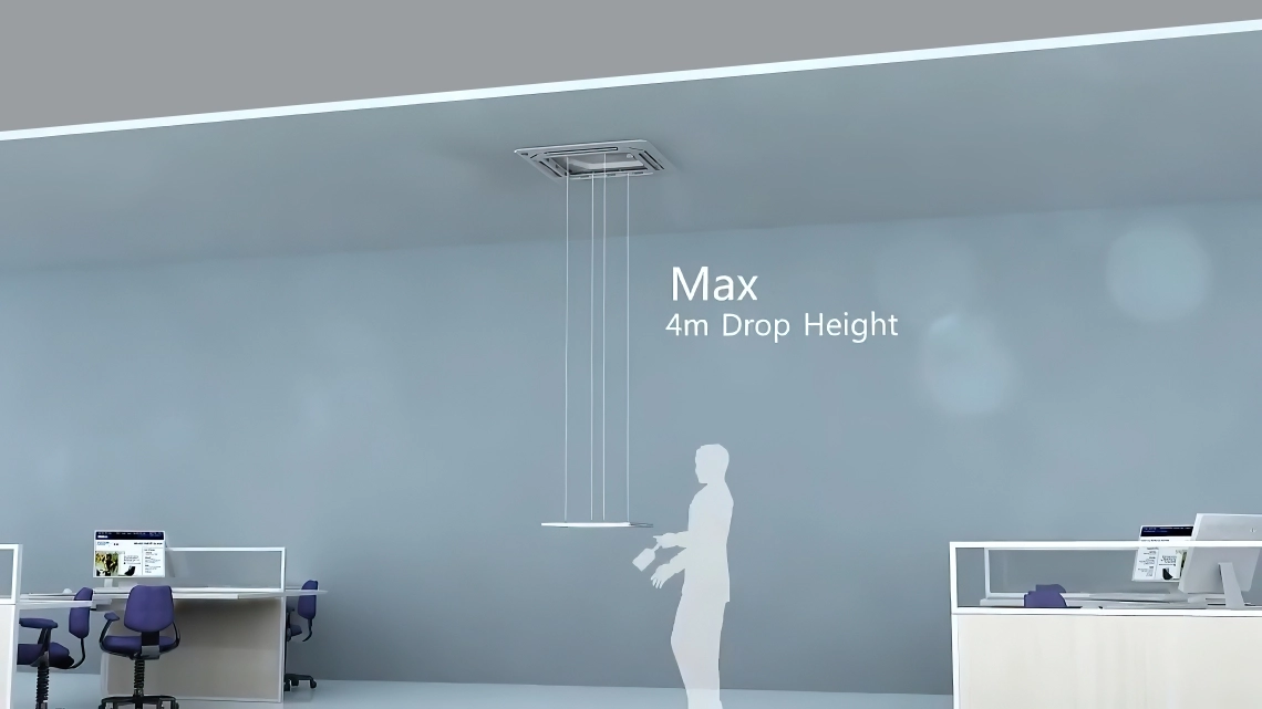MyCond 4-way cassette (570*570) maximum air supply height 4 meters