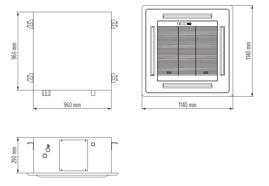 MyCond MCFK-A2/4 overall dimensions - 4