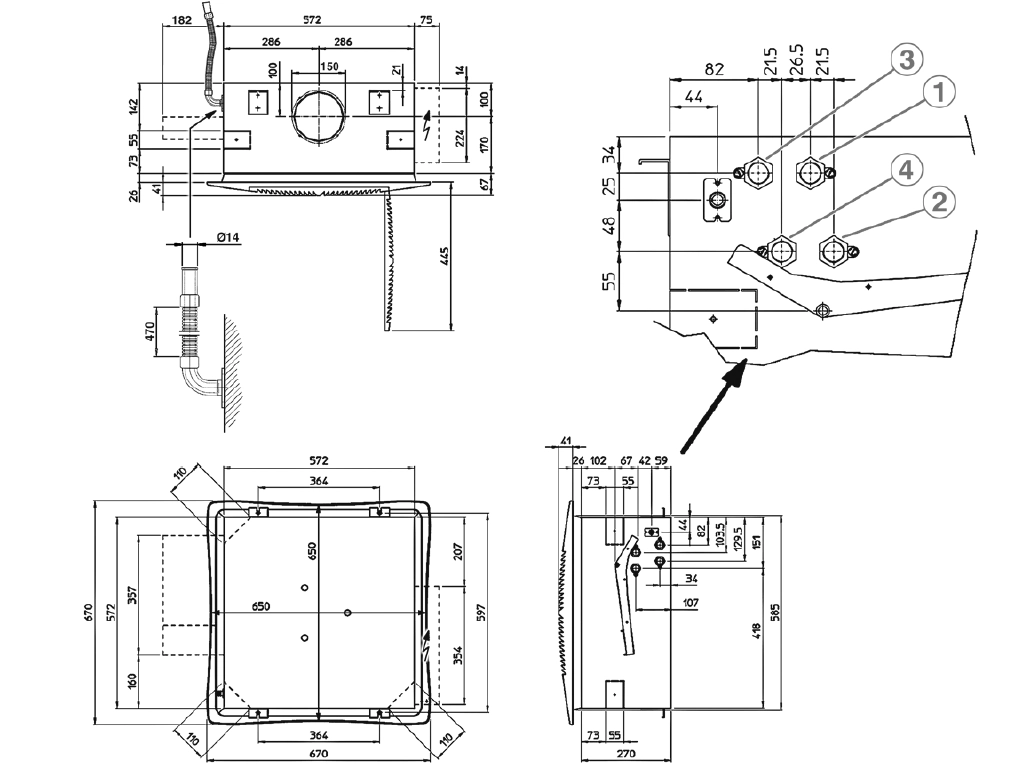 MyCond TopLine Overall dimensions - 1